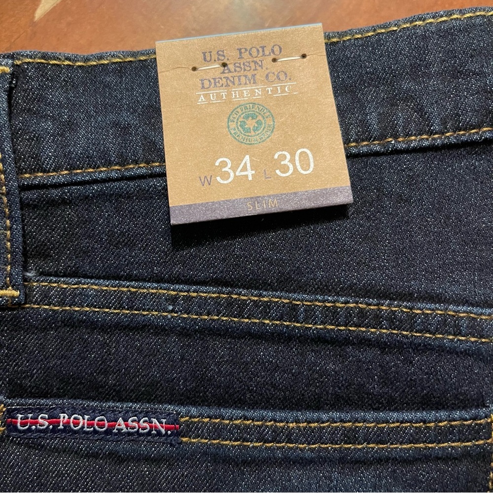 U.S. Polo Assn. Men’s Jeans Slim size 34 - Picture 2 of 12